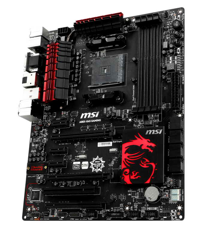 Msi a88x g45 gaming подключение